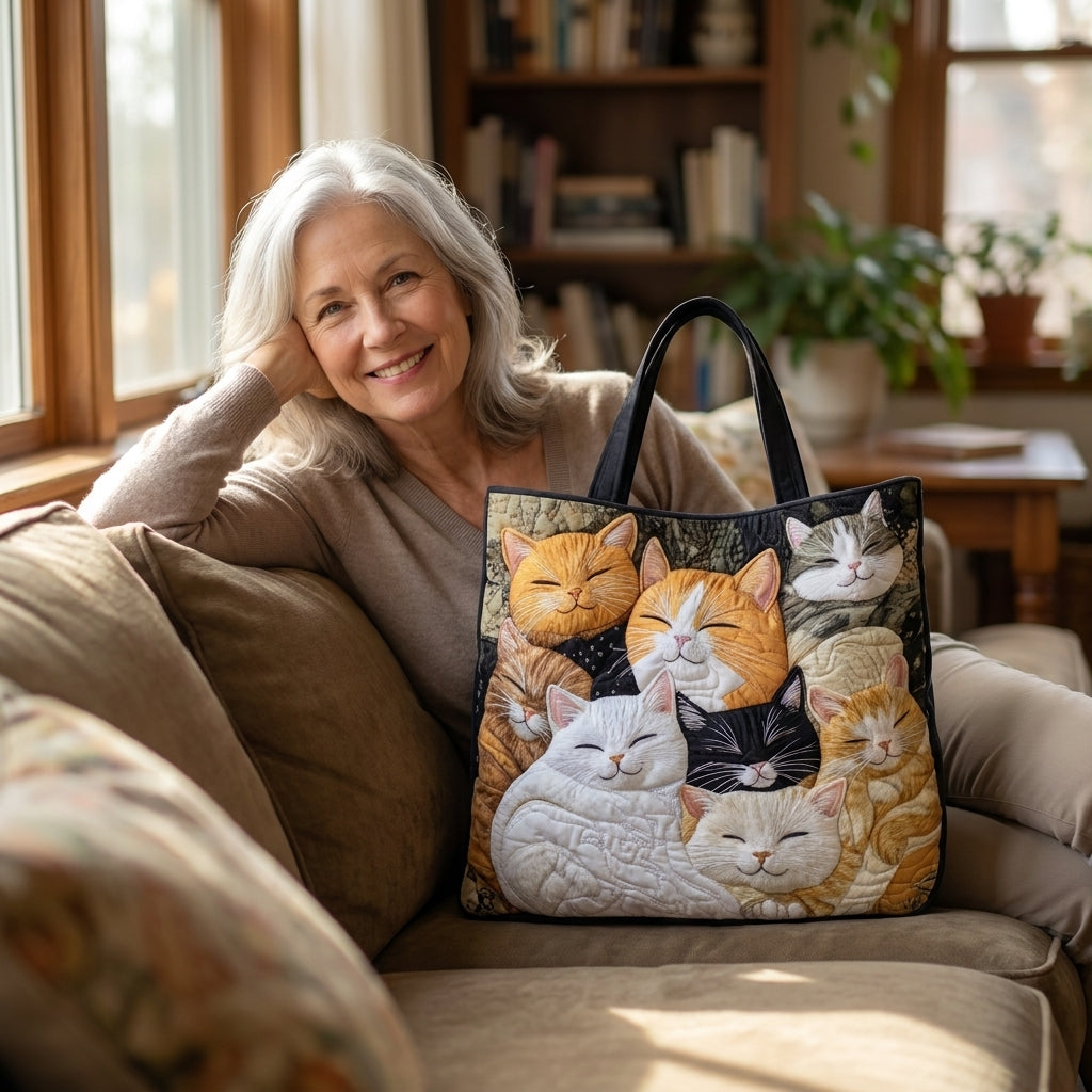 Bolso Artesanal – Gatitos Dormidos