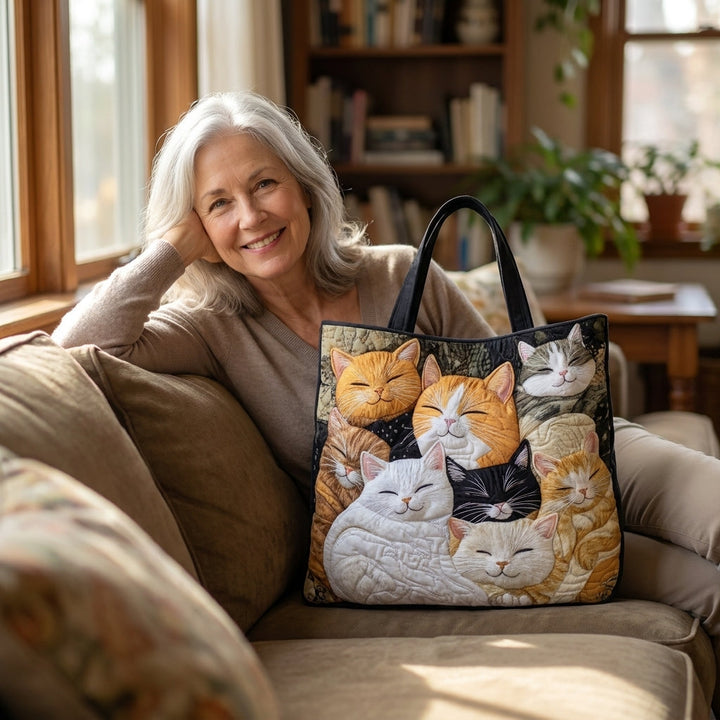 Bolso Artesanal – Gatitos Dormidos