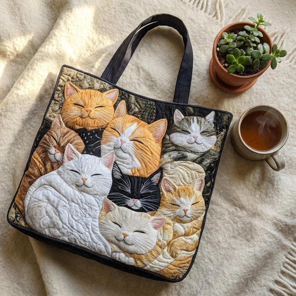 Bolso Artesanal – Gatitos Dormidos