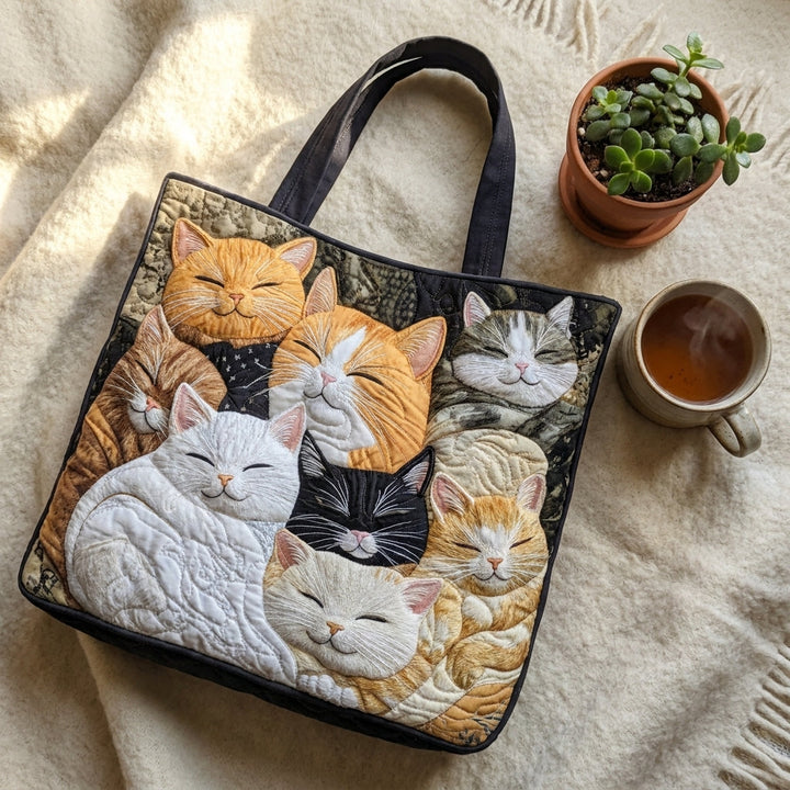 Bolso Artesanal – Gatitos Dormidos