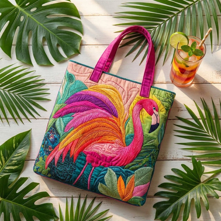 Bolso Artesanal – Flamenco Arcoíris