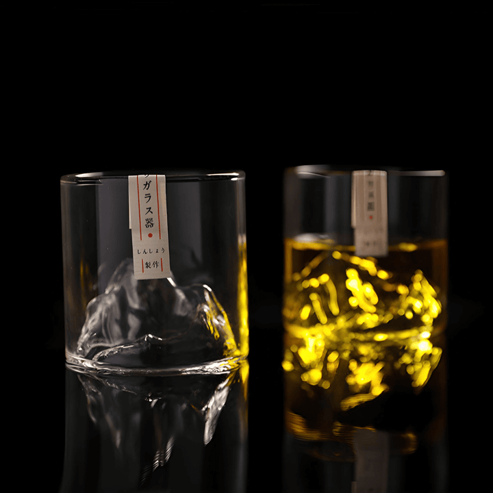 Vaso de Whisky de Cristal – Mount Fuji