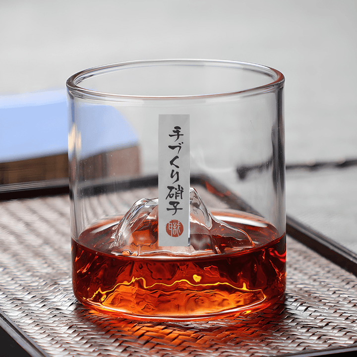 Vaso de Whisky de Cristal – Mount Fuji