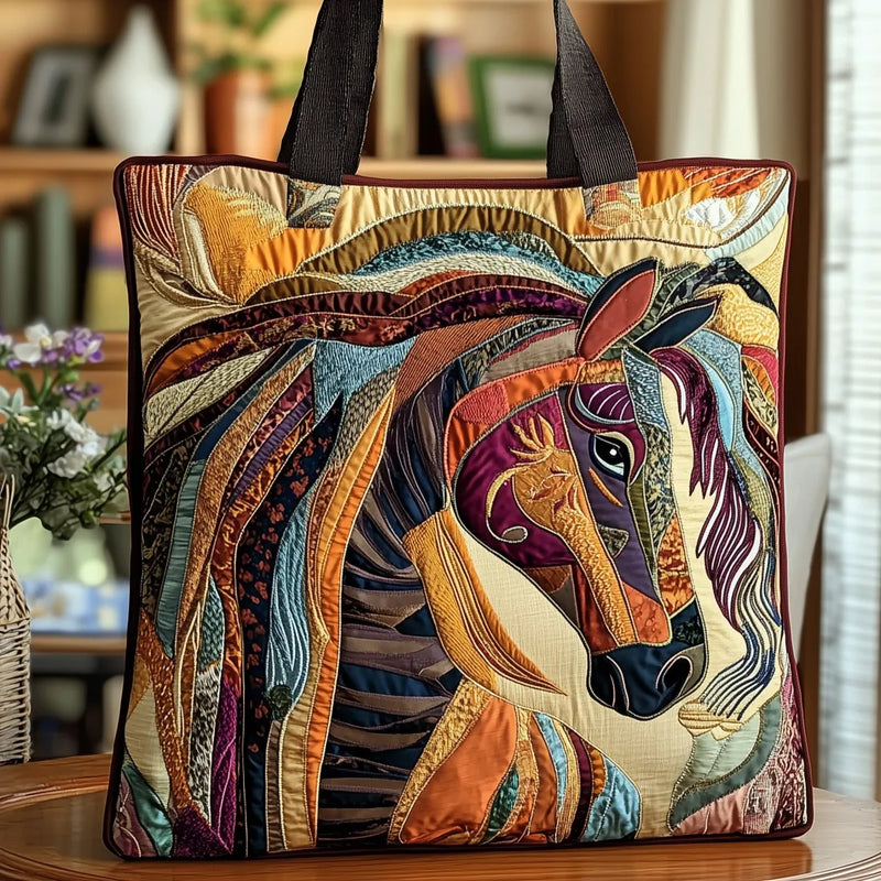 Bolso Artesanal – Caballo Mosaico Multicolor