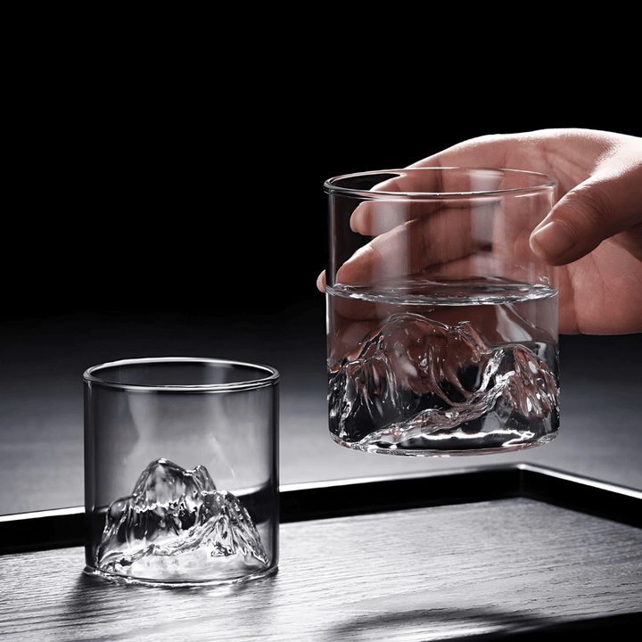 Vaso de Whisky de Cristal – Mount Fuji
