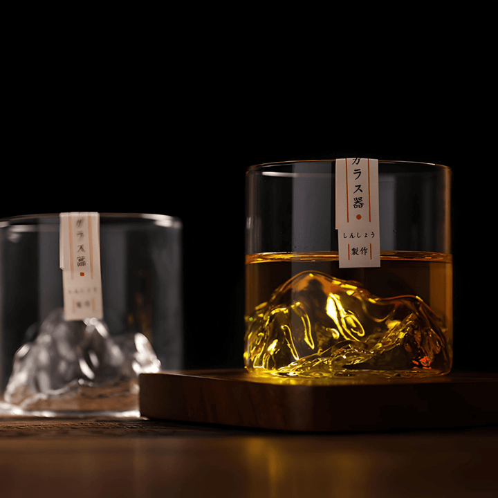 Vaso de Whisky de Cristal – Mount Fuji
