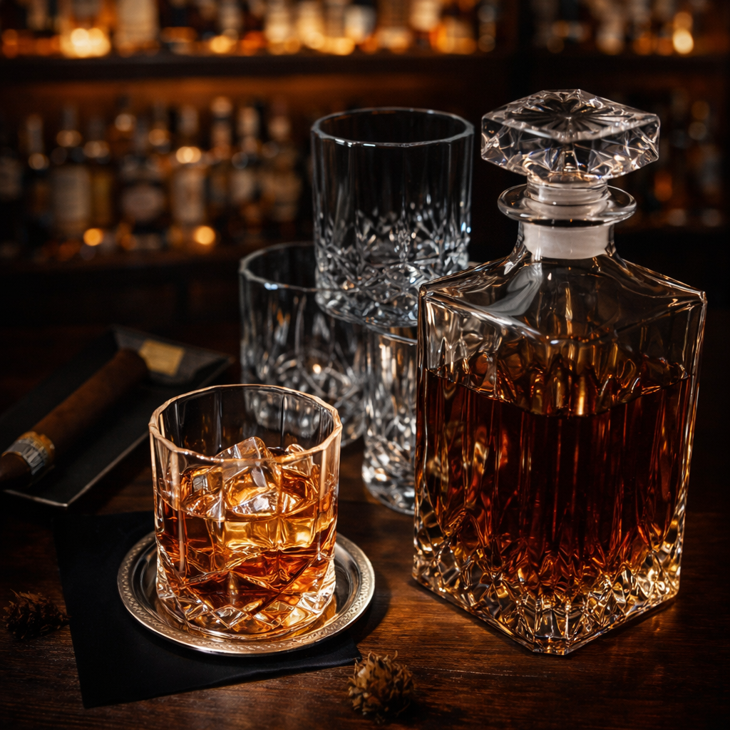 Set de Whisky – Botella y Vasos