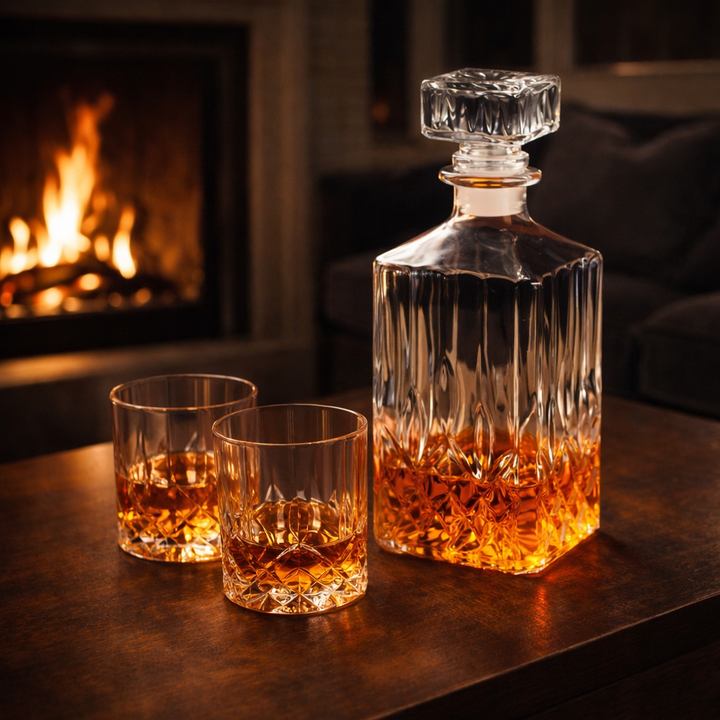 Set de Whisky – Botella y Vasos