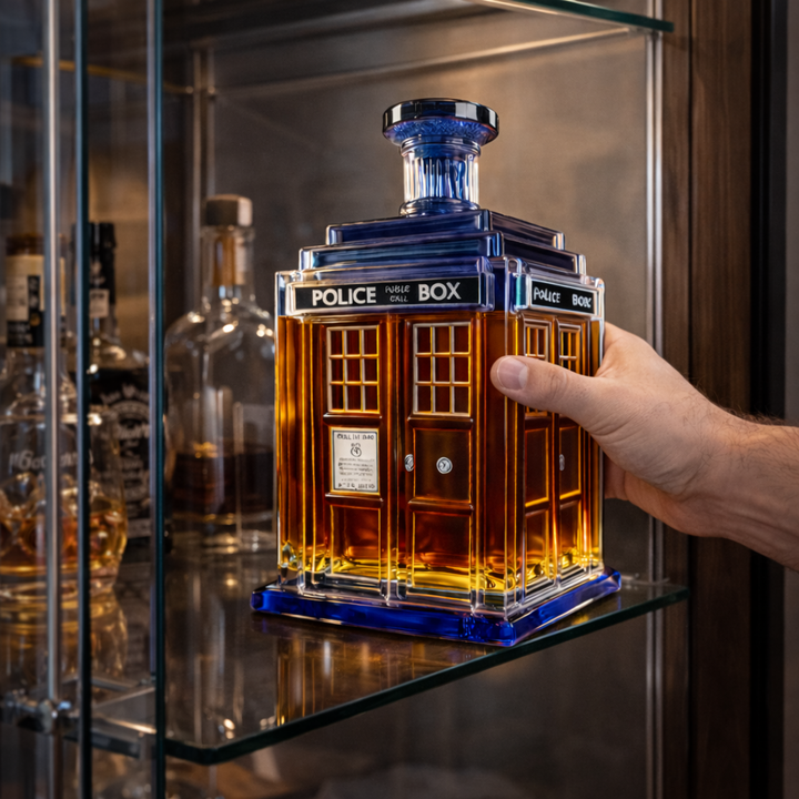 Decantador de Whisky – Edición Cabina de Policía