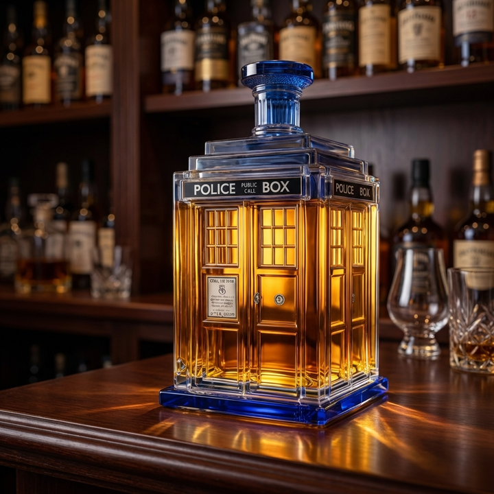 Decantador de Whisky – Edición Cabina de Policía