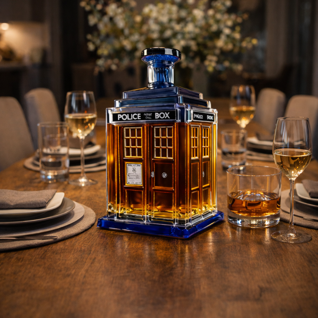 Decantador de Whisky – Edición Cabina de Policía