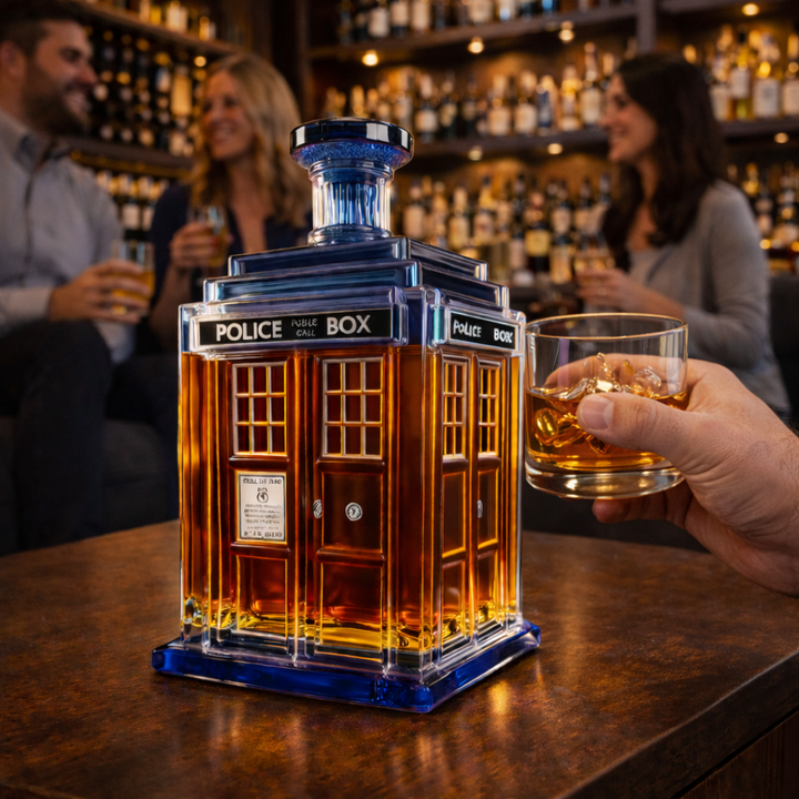 Decantador de Whisky – Edición Cabina de Policía