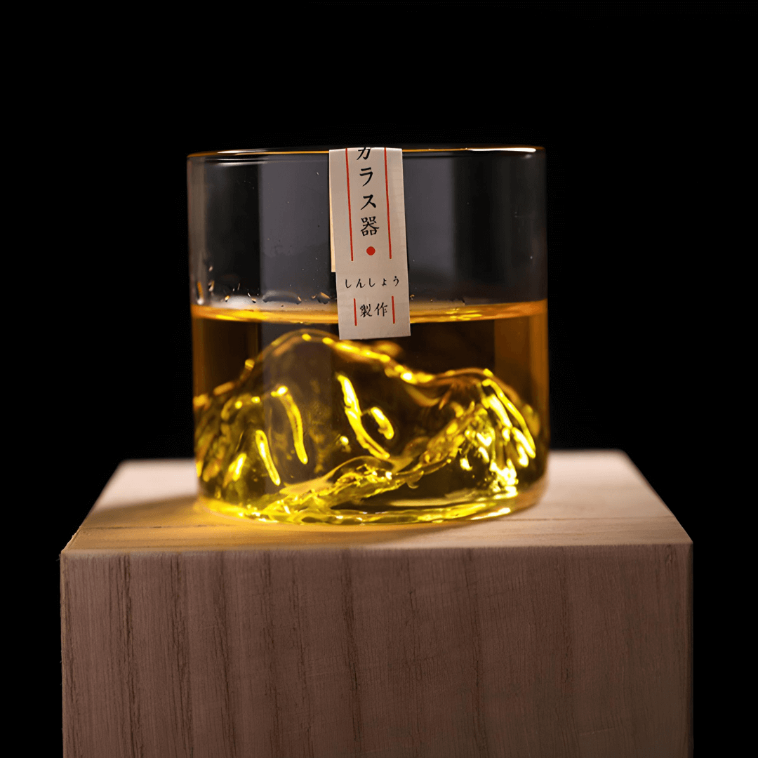 Vaso de Whisky de Cristal – Mount Fuji