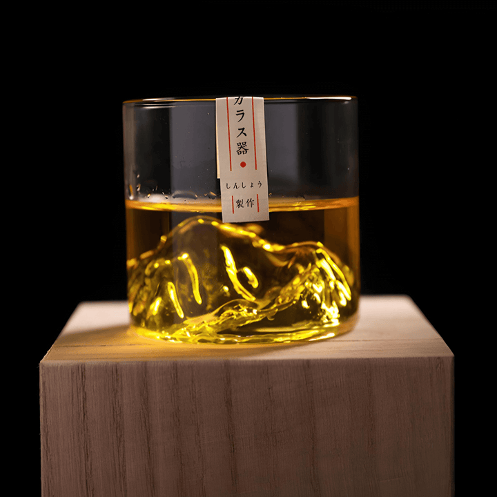 Vaso de Whisky de Cristal – Mount Fuji