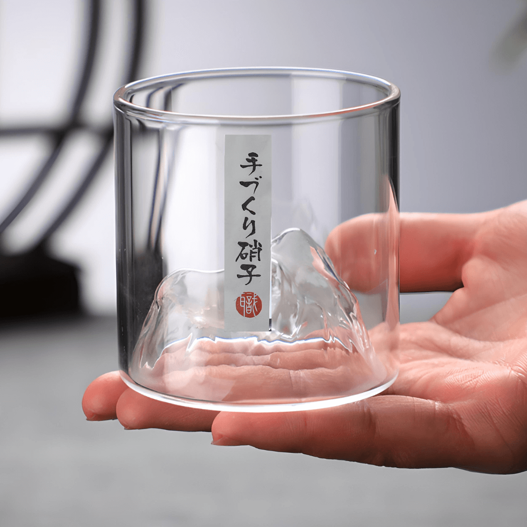Vaso de Whisky de Cristal – Mount Fuji