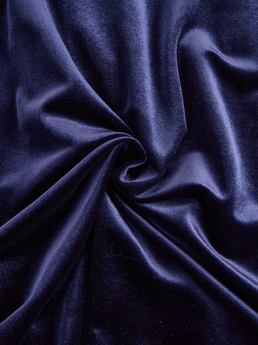Vega™ | Vestido midi azul elegante