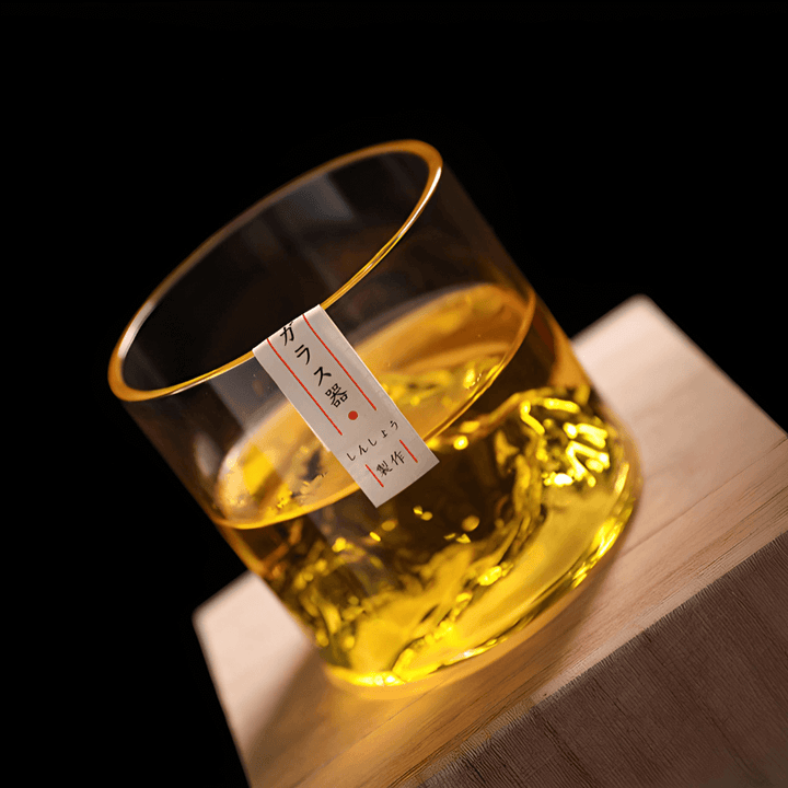Vaso de Whisky de Cristal – Mount Fuji