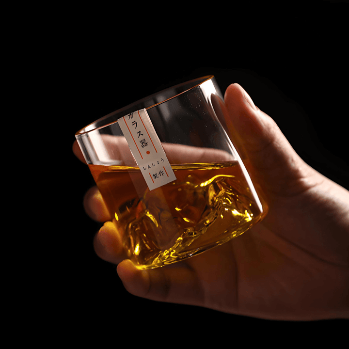 Vaso de Whisky de Cristal – Mount Fuji