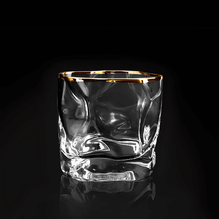 Vaso de Whisky de Cristal – Hoshi Gold