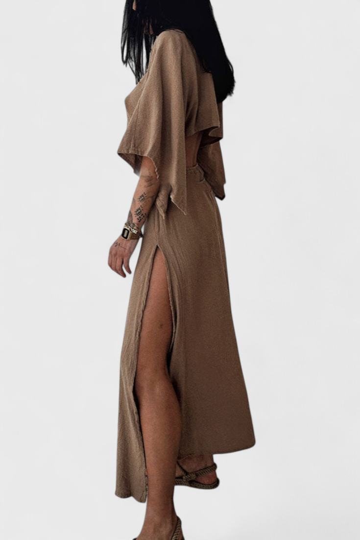 Hermoso Vestido Fluido Chic Atemporal
