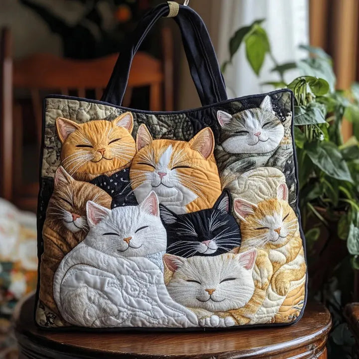 Bolso Artesanal – Gatitos Dormidos