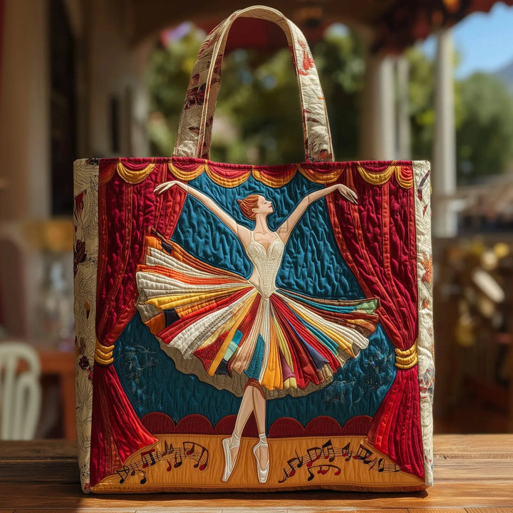 Quiltad väska – Elegant ballerina