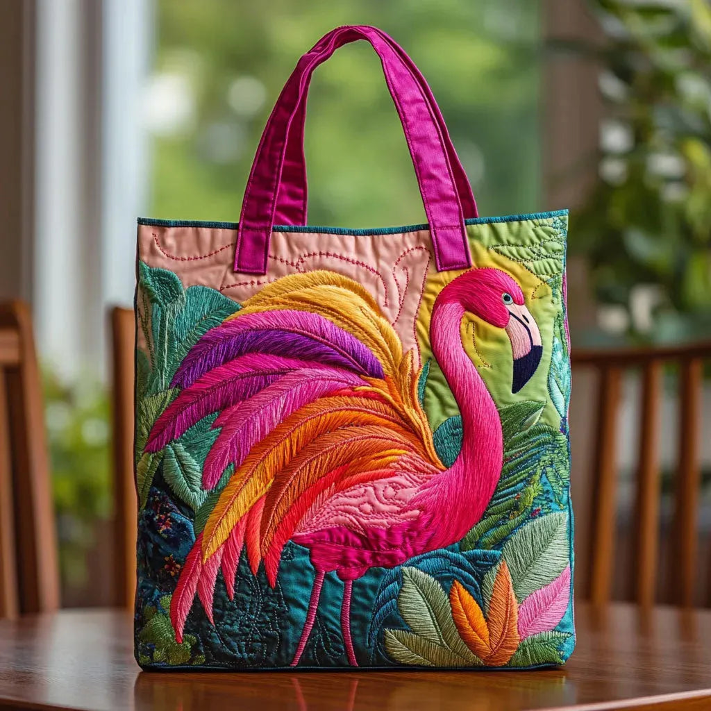 Bolso Artesanal – Flamenco Arcoíris