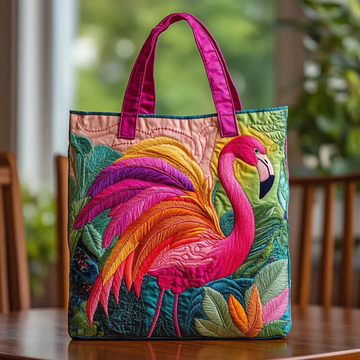 Bolso Artesanal – Flamenco Arcoíris
