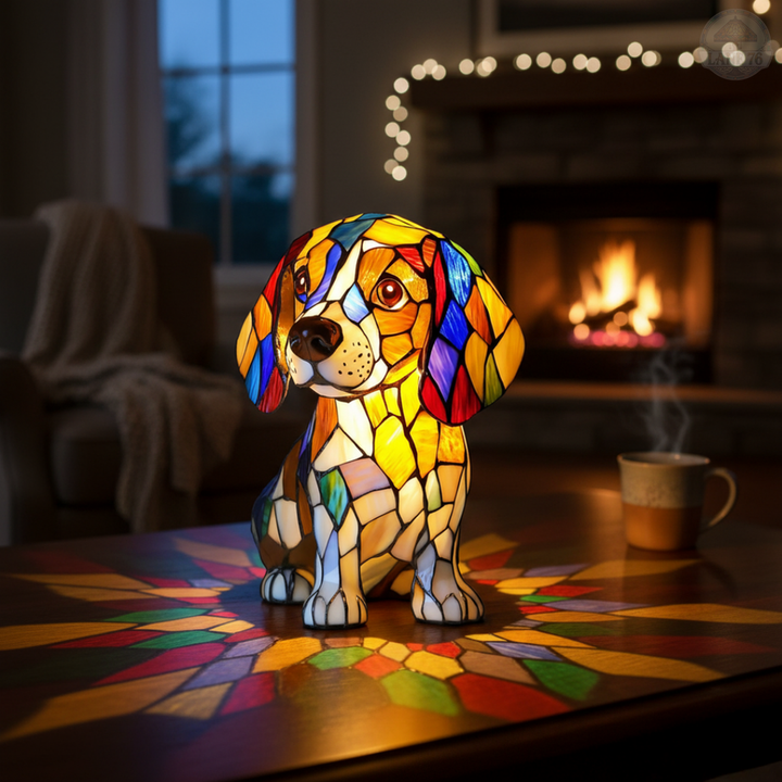 Lámpara Artesanal – Esencia Beagle