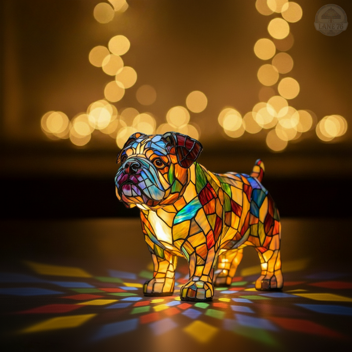 Lámpara Artesanal – Pasos de Bulldog