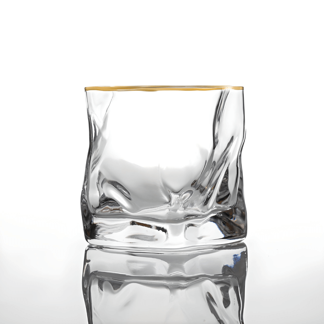 Vaso de Whisky de Cristal – Hoshi Gold