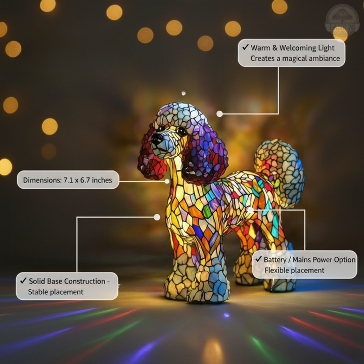 Lámpara Artesanal – Llama Krystal