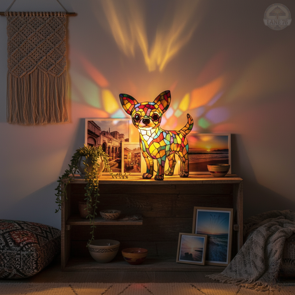 Lámpara Artesanal – Vida con un Chihuahua