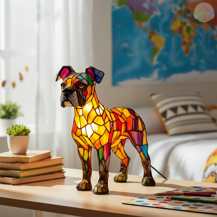 Lámpara Artesanal – Perro Mágico Rayo