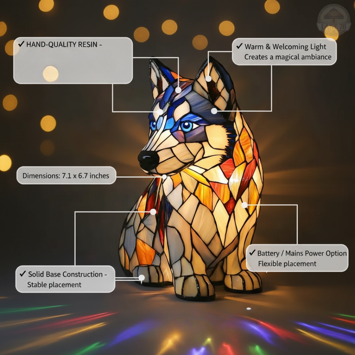 Lámpara Artesanal – Husky Polar