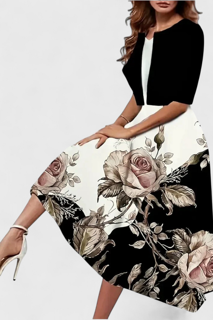 Conjunto de Blazer y Vestido Midi Star