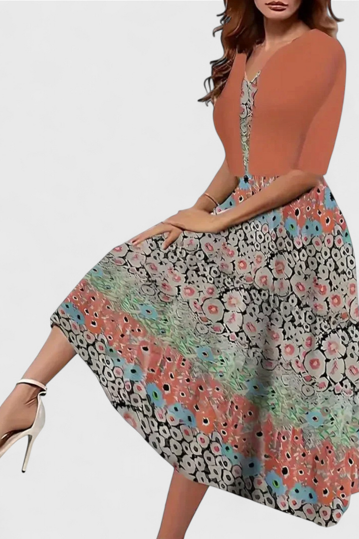 Conjunto de Blazer y Vestido Midi Star
