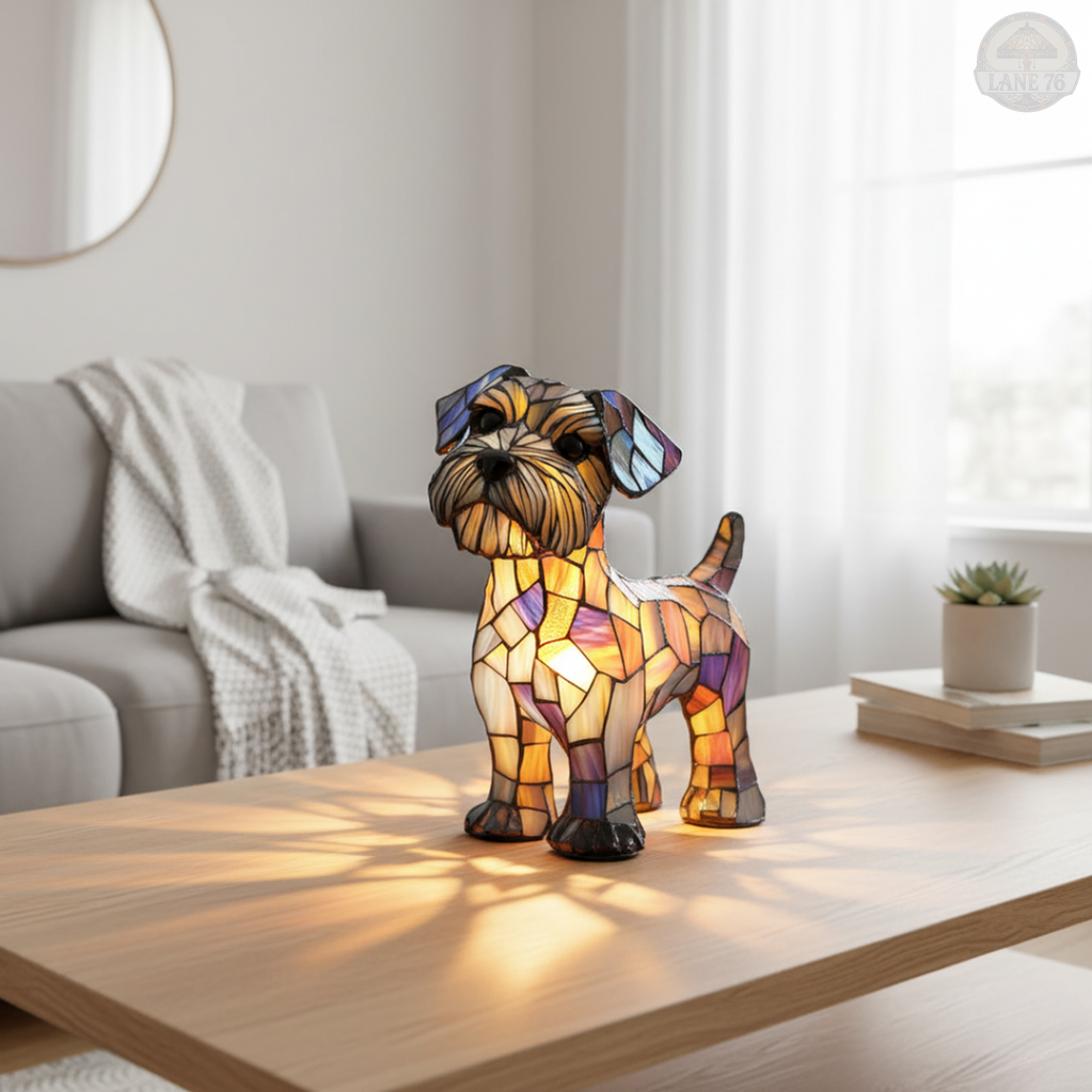 Lámpara Artesanal – Orgullo Terrier