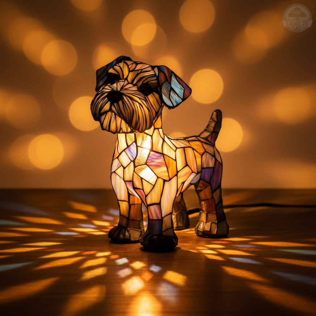 Lámpara Artesanal – Orgullo Terrier