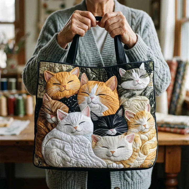 Bolso Artesanal – Gatitos Dormidos
