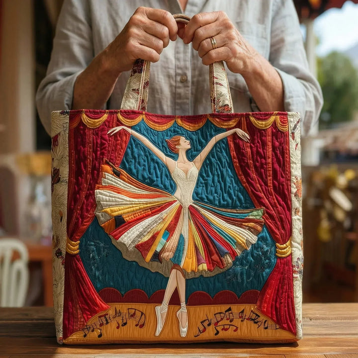 Quiltad väska – Elegant ballerina