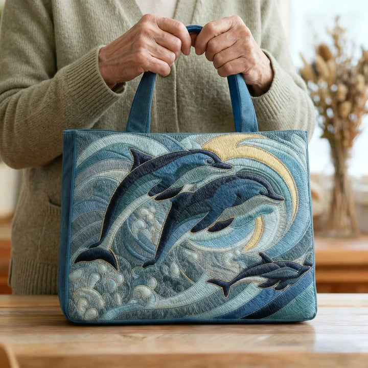 Bolso Artesanal – Delfín Marino
